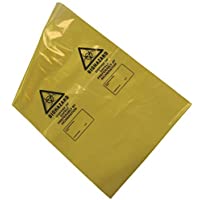 kaysmedical lrg355 Biohazard eliminación de residuos bolsas- amarillo (Pack de 50)